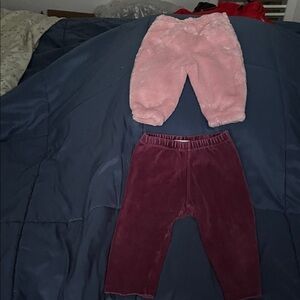 GAP Kids Pink and Purple Bottoms